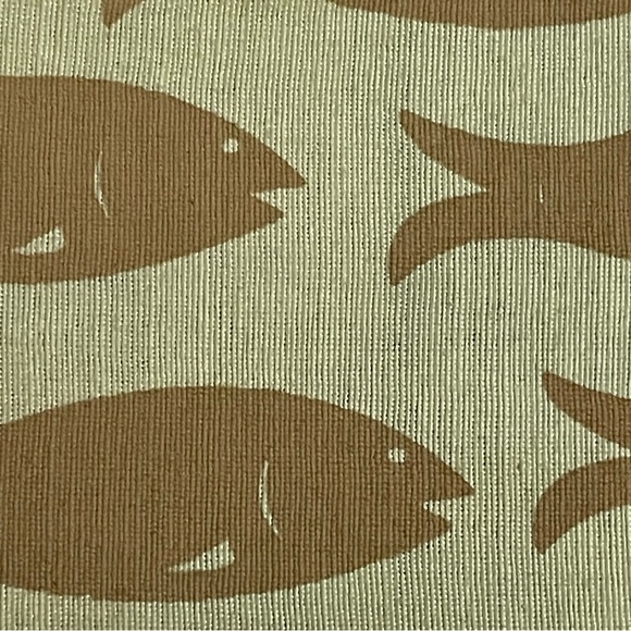 Wristlet clutch purse with fish pattern NWOT - Picture 7 of 15